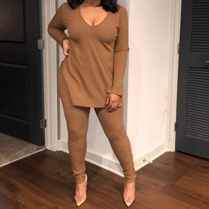 Ribbed Loungewear Set - M/L